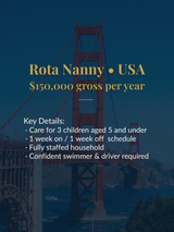 Rota Nanny • San Fransisco, USA
